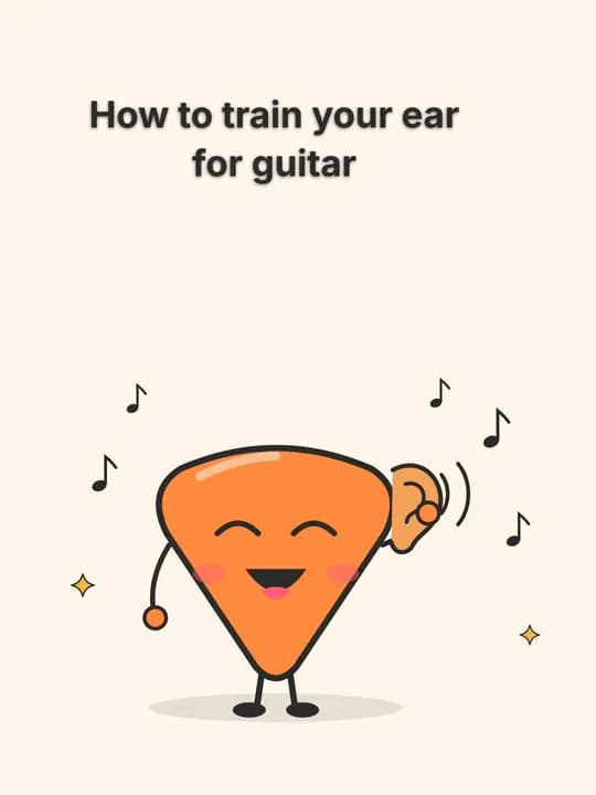 How to train your ear for guitar, slide 1 of 5