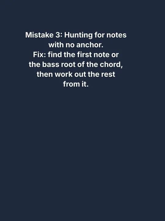 5 mistakes that keep you stuck learning songs by ear, slide 4 of 7