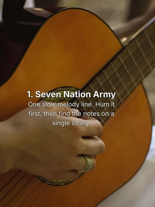 4 easy riffs to learn by ear this week, slide 2 of 6